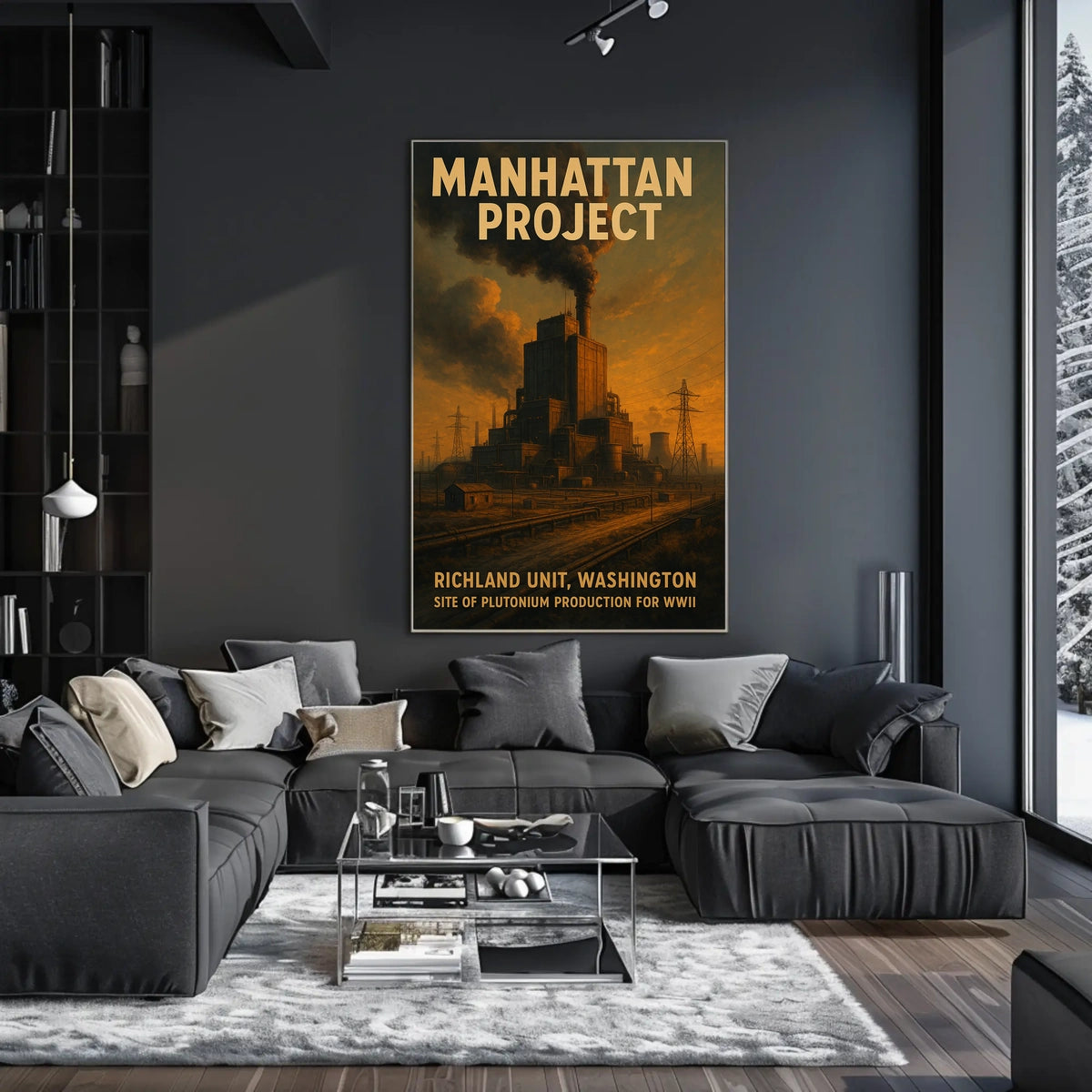 Manhattan Project Richland Unit Poster