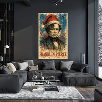 Franklin Pierce 14th President of the United States Christmas SeriesPoster