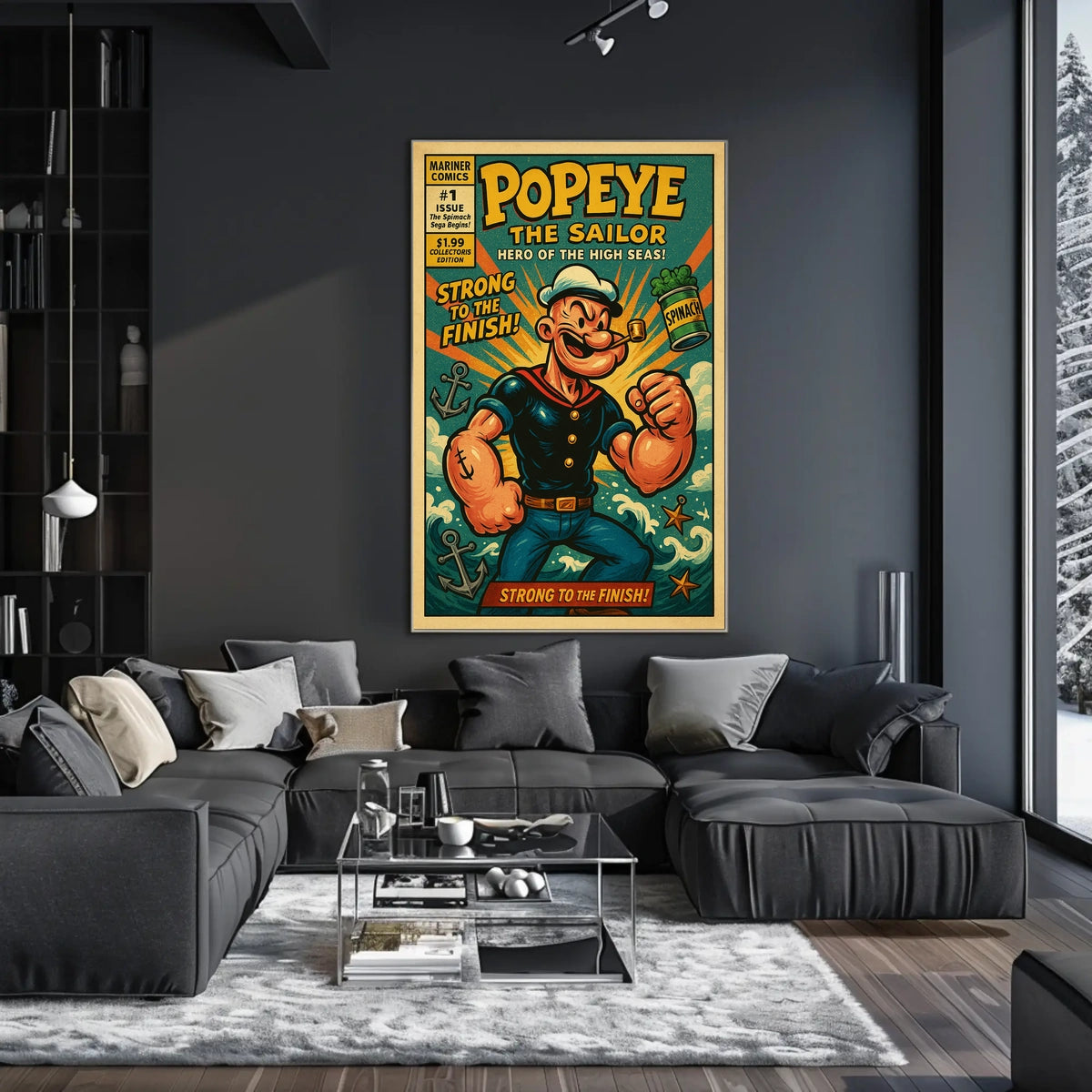 Popeye 1929 Art Poster POP-233