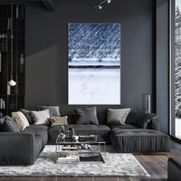 Winter Landscape from Above Poster
