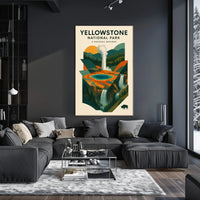 Yellowstone National Park A Natural Wonder Poster