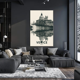 Venice Reflections Poster