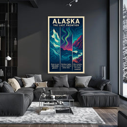 Alaska The Last Frontier Poster