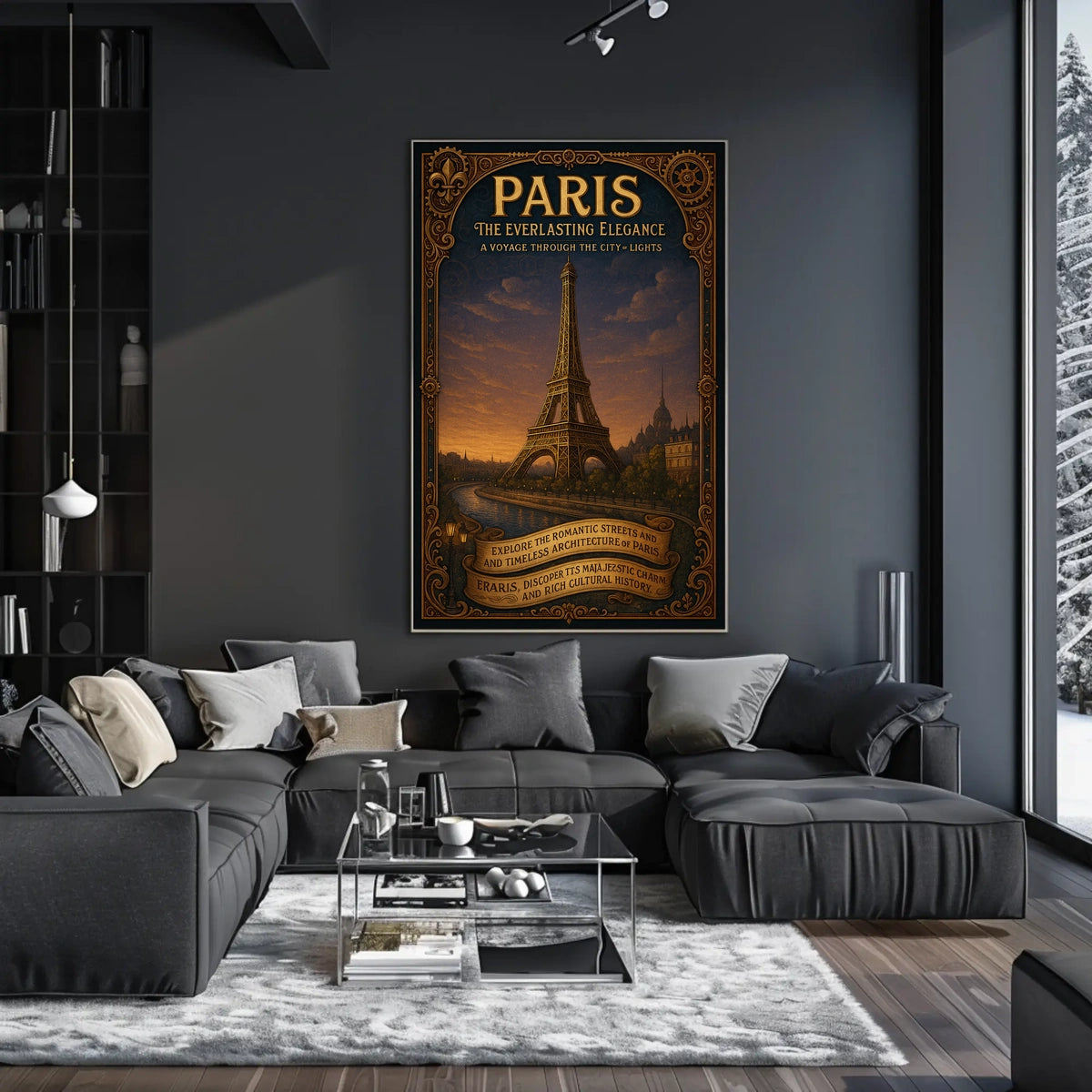 Paris The Everlasting Elegance Poster
