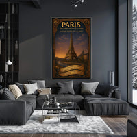 Paris The Everlasting Elegance Poster