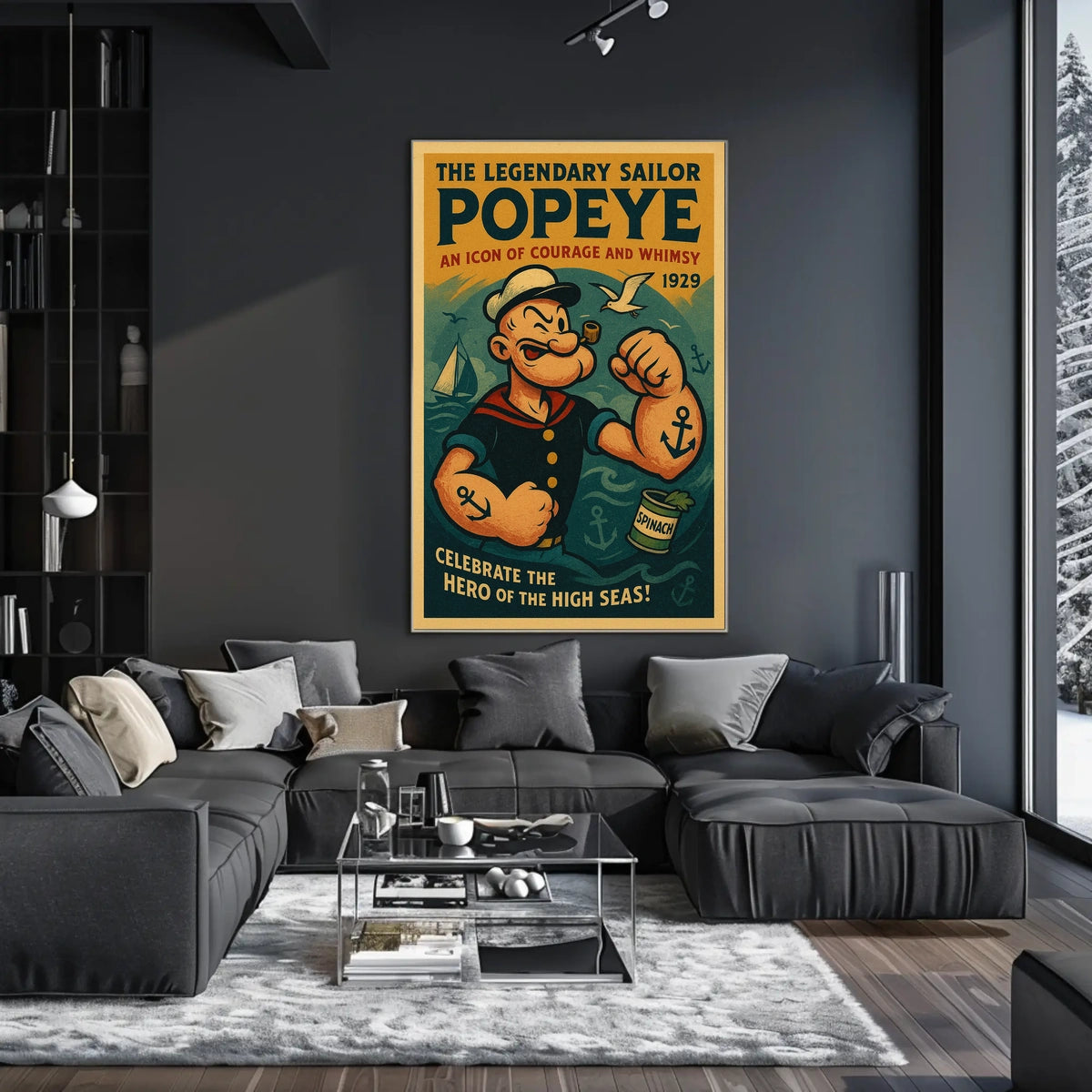 Popeye 1929 Art Poster POP-37
