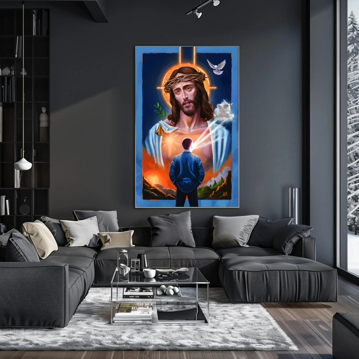 Divine Reflection Poster