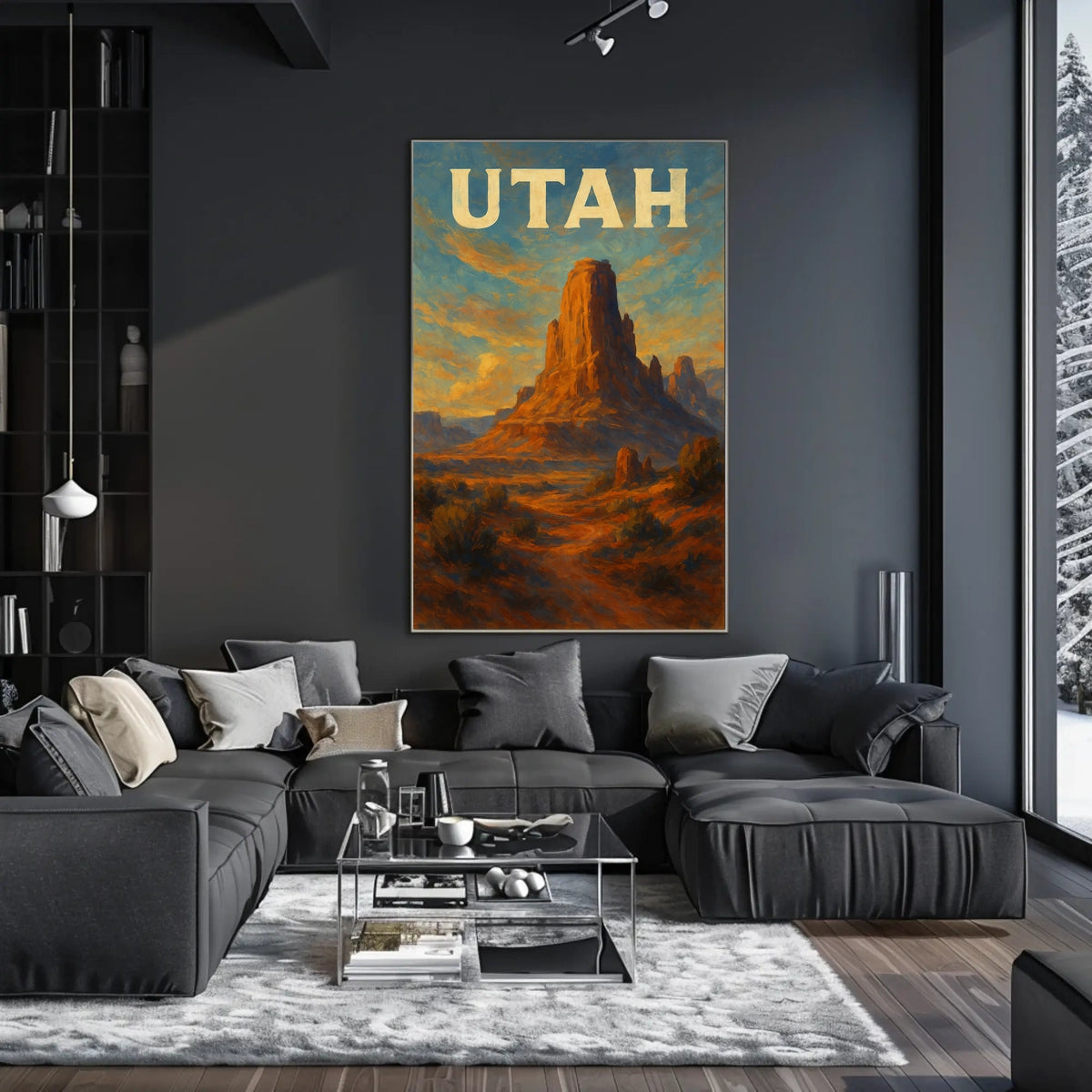 Utah Landscape Poster
