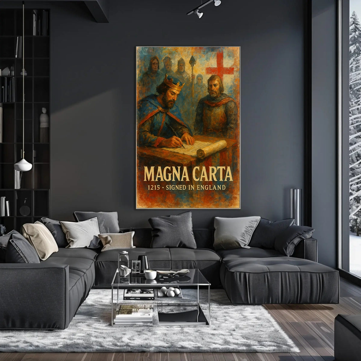 Magna Carta 1215 Poster