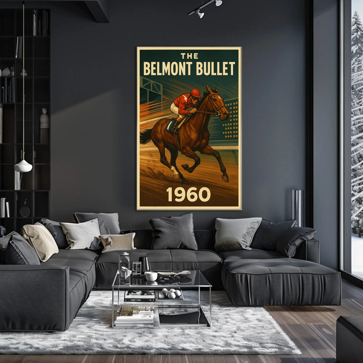 The Belmont Bullet 1960 Poster