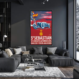 San Sebastián Automotive Circuit 1928 Poster