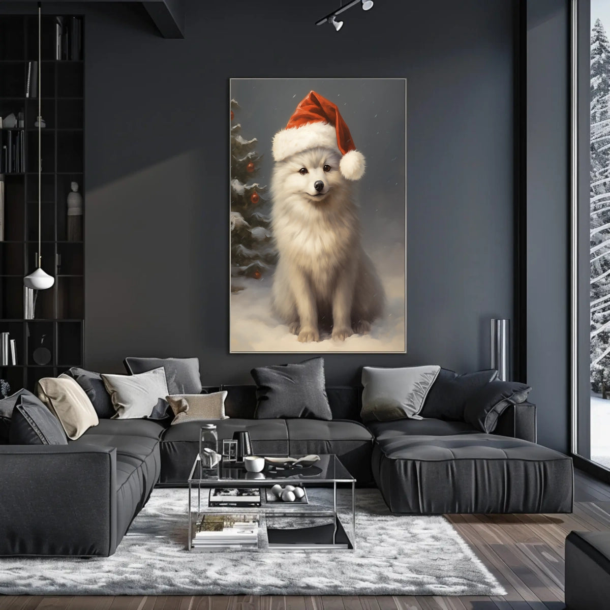 Festive Fox In Winter Wonderland Poster