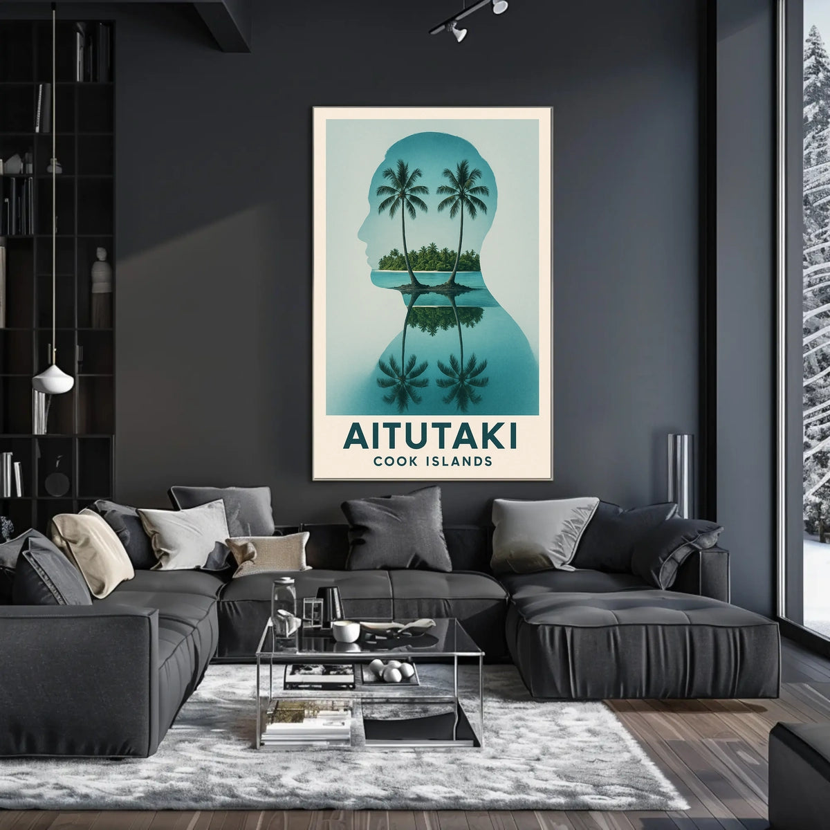 Aitutaki Cook Islands Paradise Poster