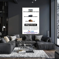 Save for the Future with U.S. Savings Bonds Poster PosterGoat