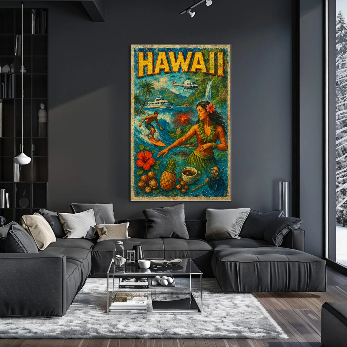 Hawaii Adventure Poster