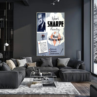 Magic Show Vintage Poster Featuring Robert Sharpe Cultural or Heritage Poster