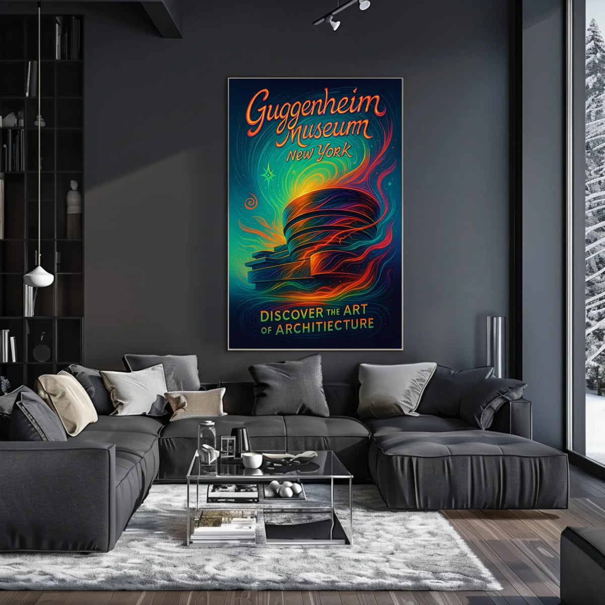 Discover the Art of Architecture Poster