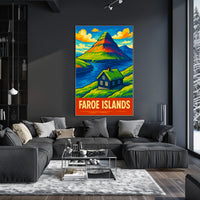 Faroe Islands Scenic Poster