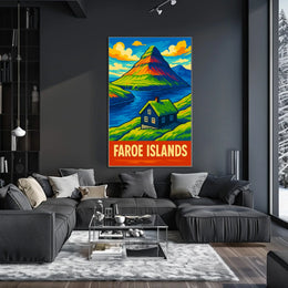 Faroe Islands Scenic Poster
