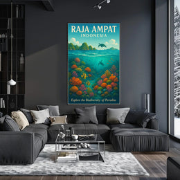 Raja Ampat Explore the Biodiversity of Paradise Poster