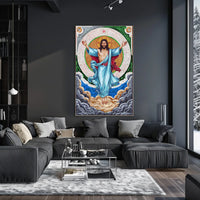 Ascension Mosaic Art Poster