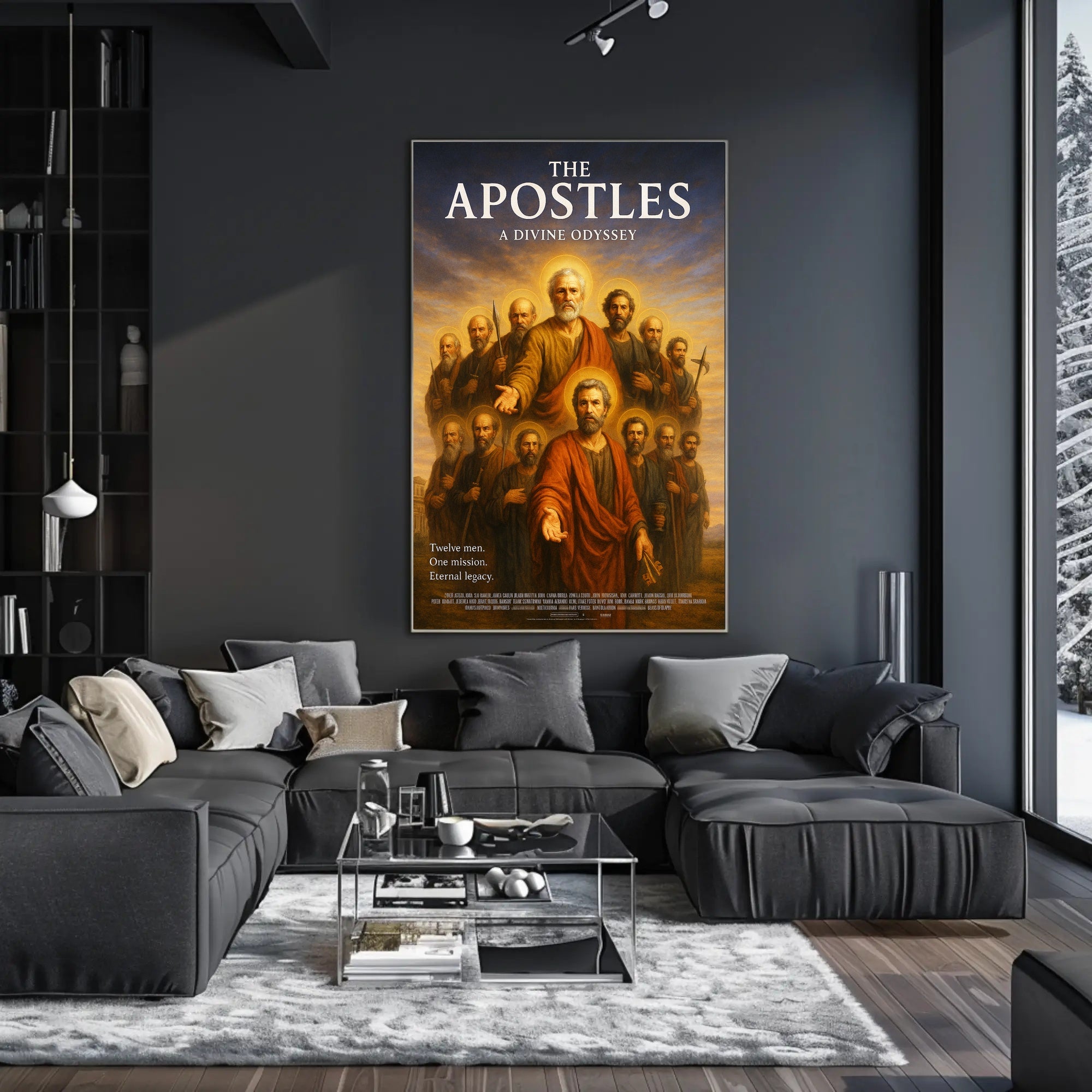 The Apostles A Divine Odyssey Poster PosterGoat