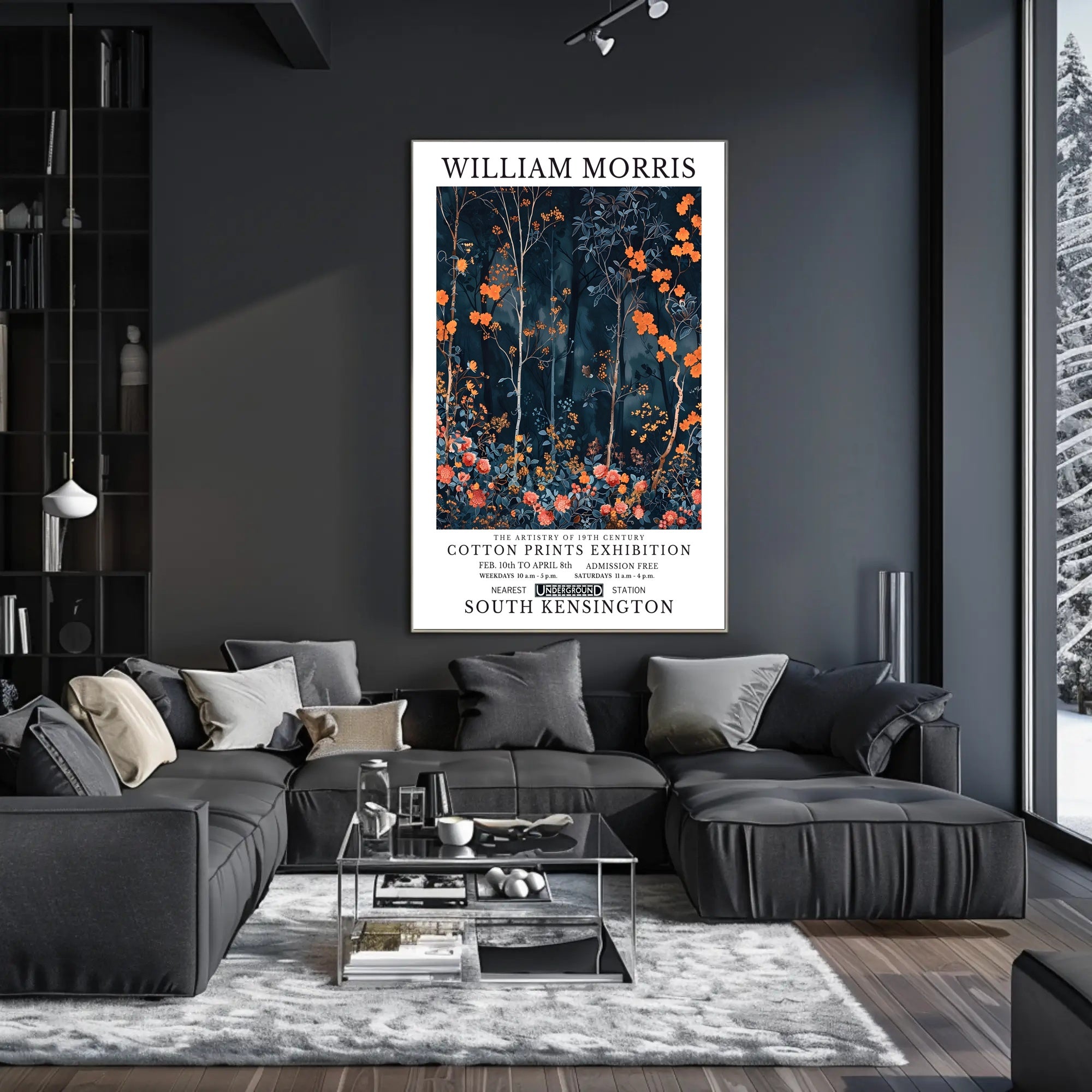 19th Century Cotton Prints Wall Art Poster