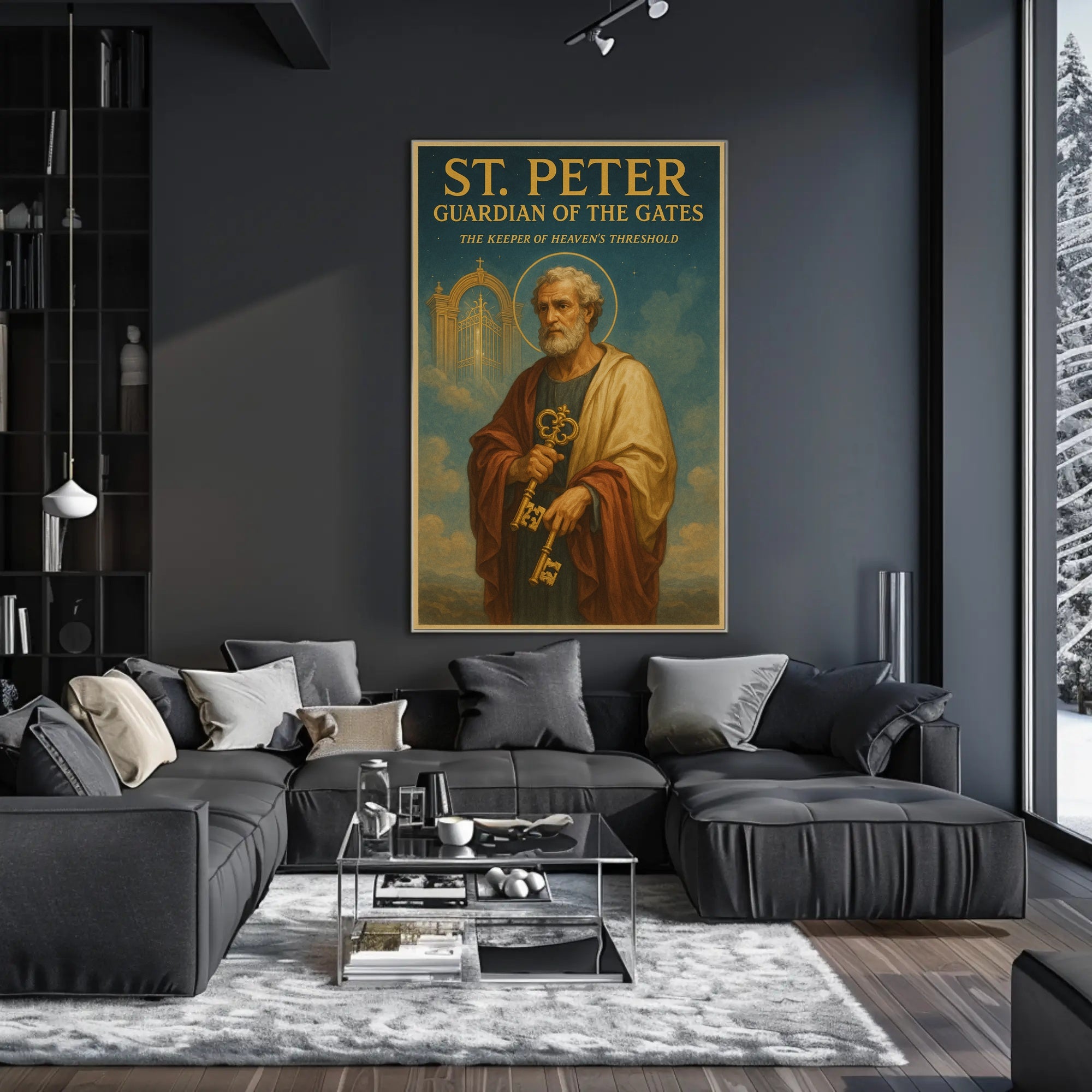 St. Peter Guardian Of The Gates Poster