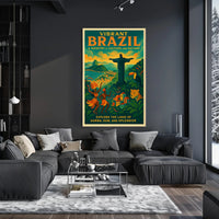 Vibrant Brazil A Tapestry Of Culture Poster