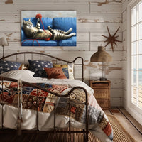 The Playful Cat Poster