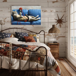 The Playful Cat Poster