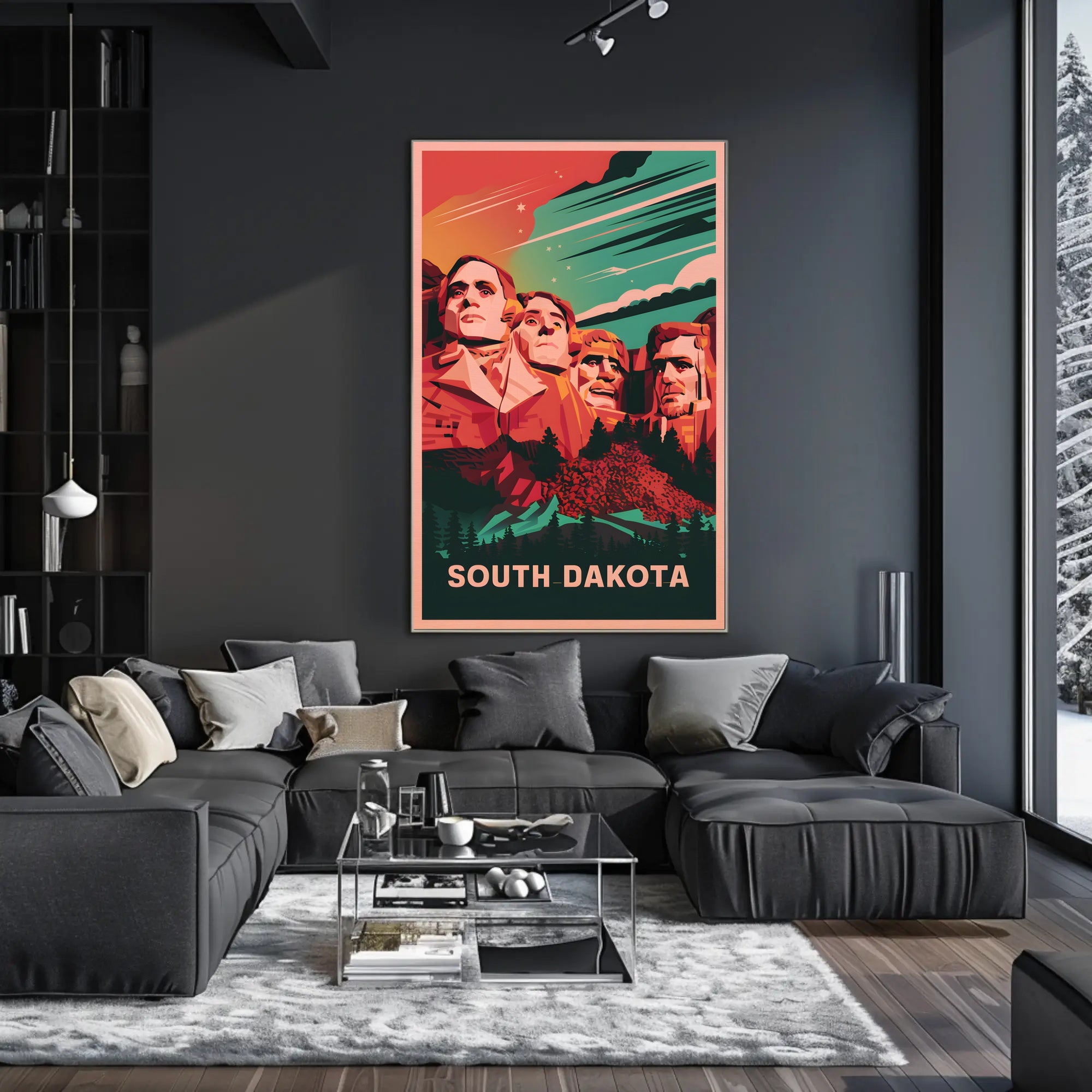 South Dakota Scenic Poster
