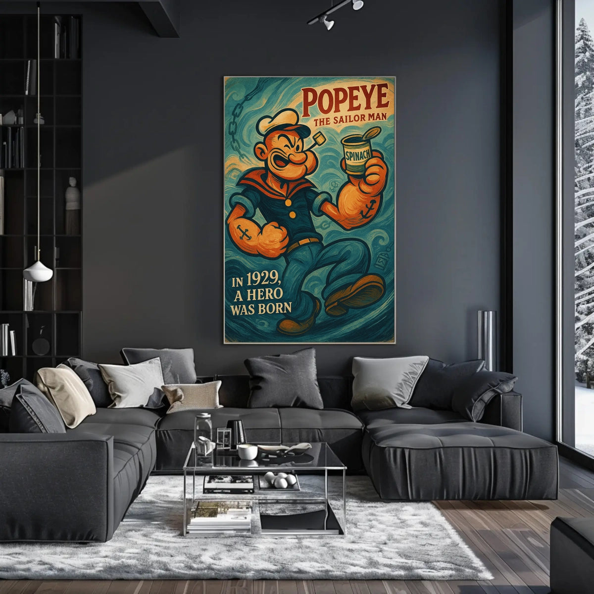 Popeye 1929 Art Poster POP-21