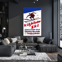 Kitzbüheler Ski Promotion Poster PosterGoat