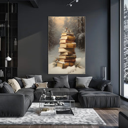 WinterS Tale Of Books Poster