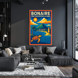 Discover Bonaire, Sint Eustatius, And Poster