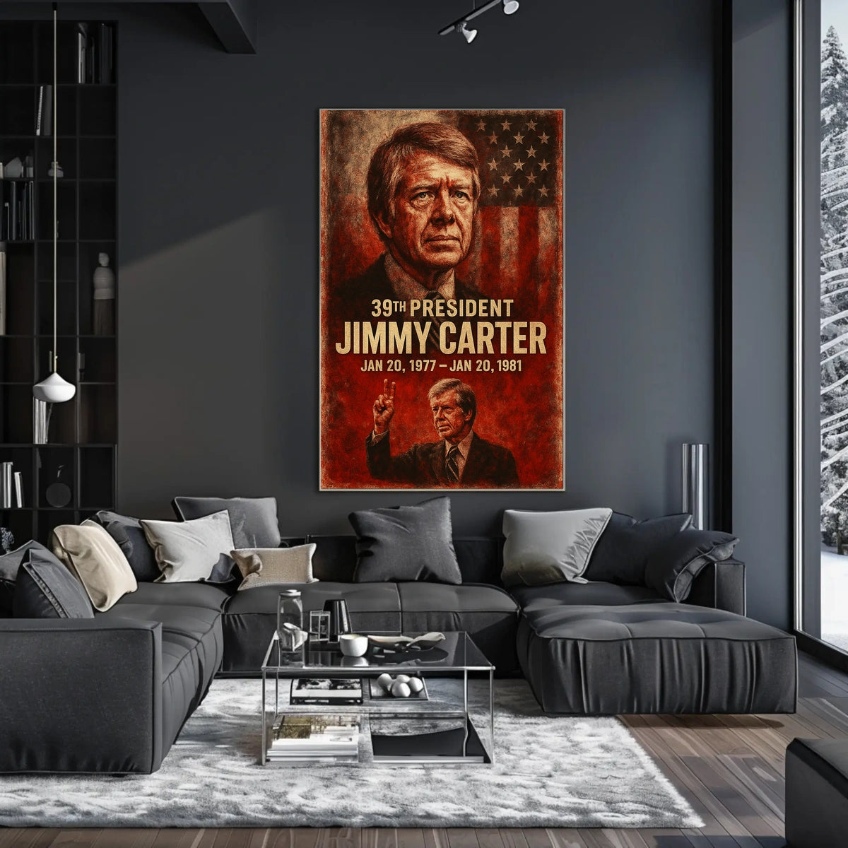 Jimmy Carter 39th President Poster
