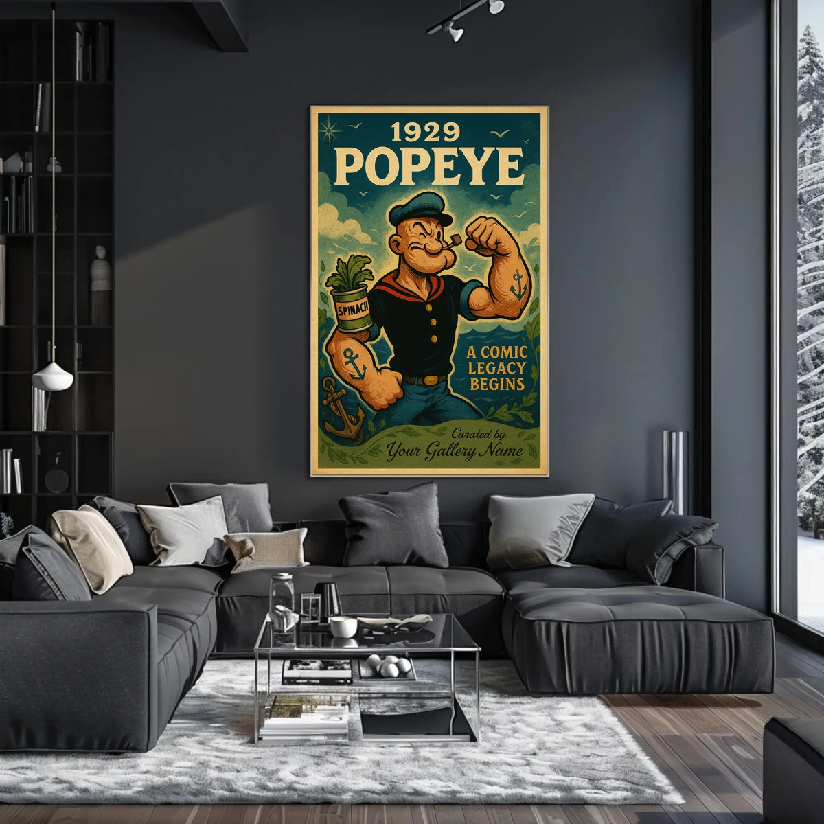 Popeye 1929 Art Poster POP-231