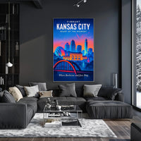 Vibrant Kansas City Poster