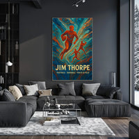 Jim Thorpe Athletic Legend Poster