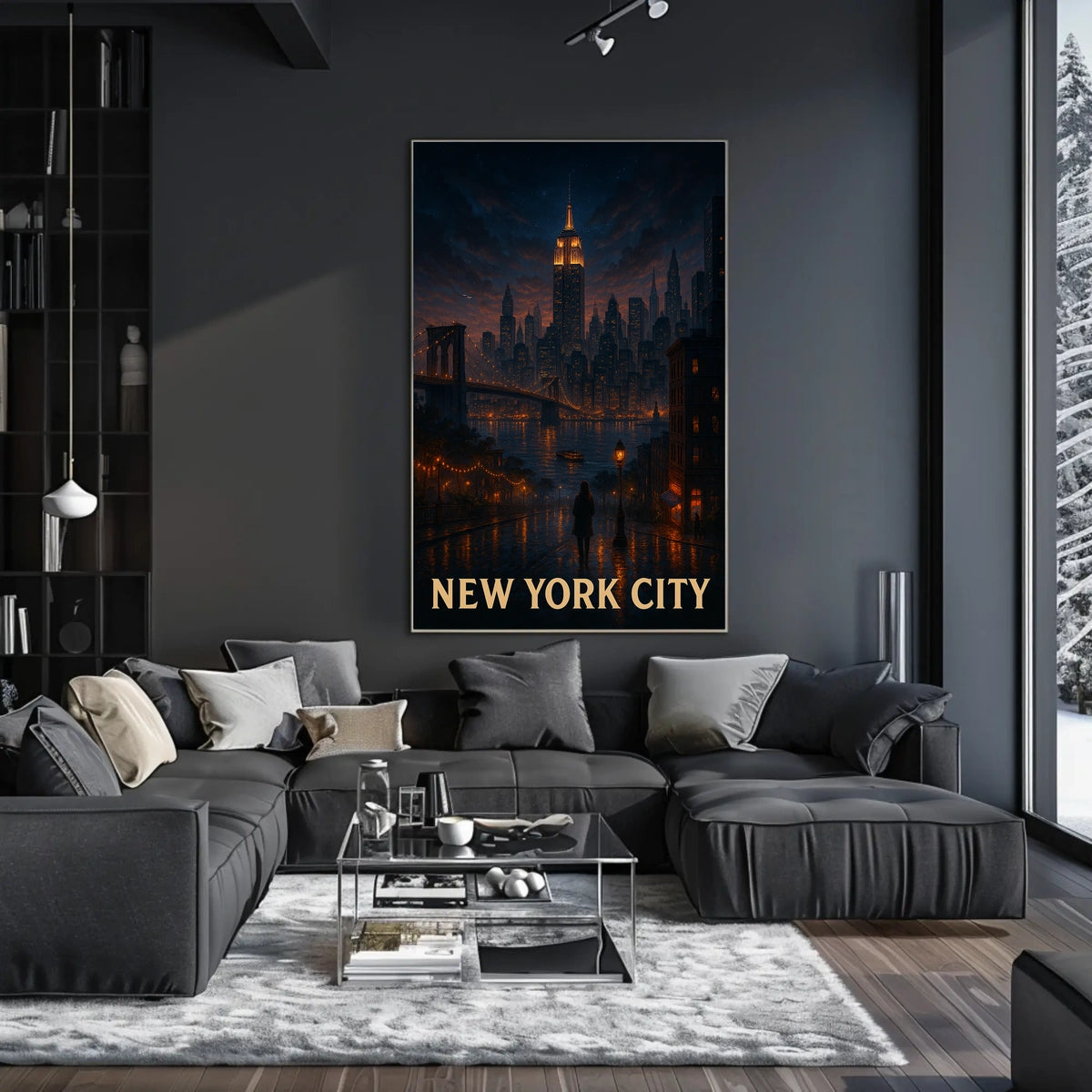 New York City Skyline Poster