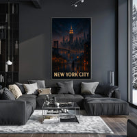 New York City Skyline Poster