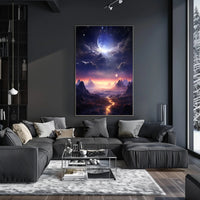 Celestial Landscape Poster