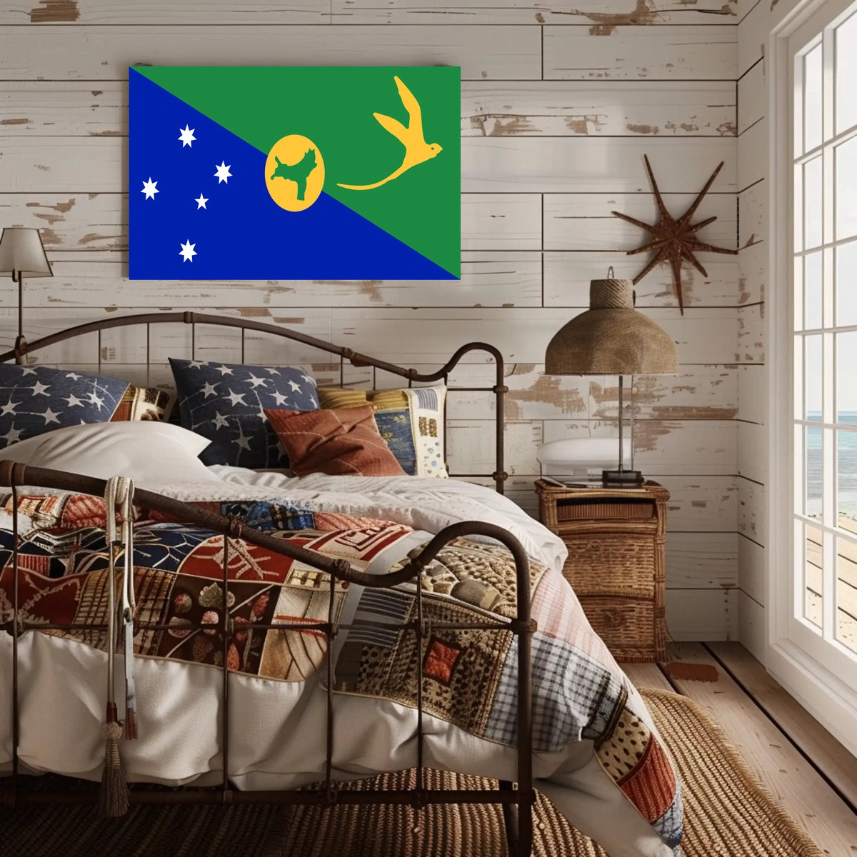 Christmas Island Flag Poster