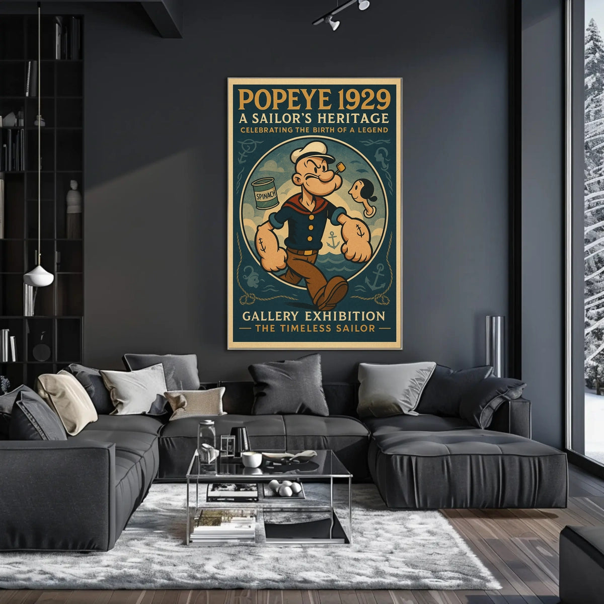 Popeye 1929 Art Poster POP-29