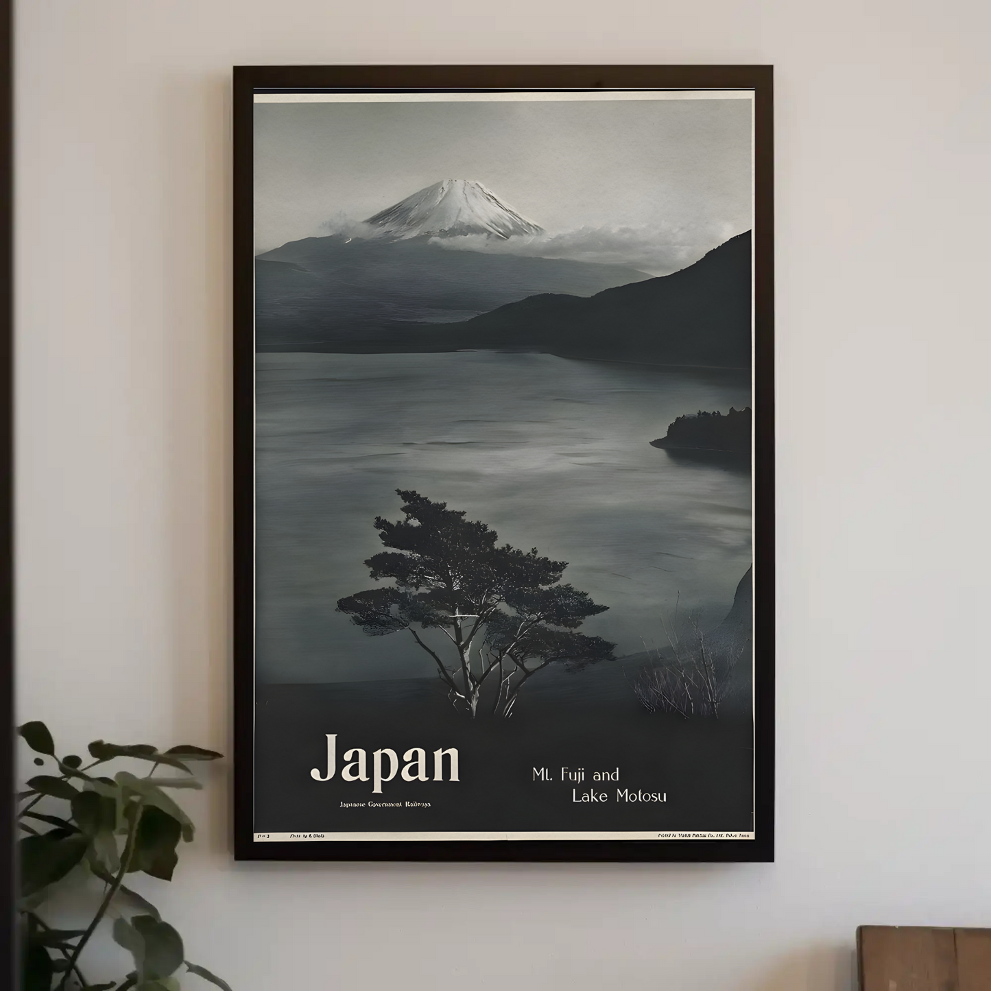 Japan - Mt. Fuji and Lake Motosu