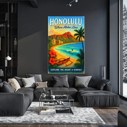 Explore the Heart of Hawaii Poster
