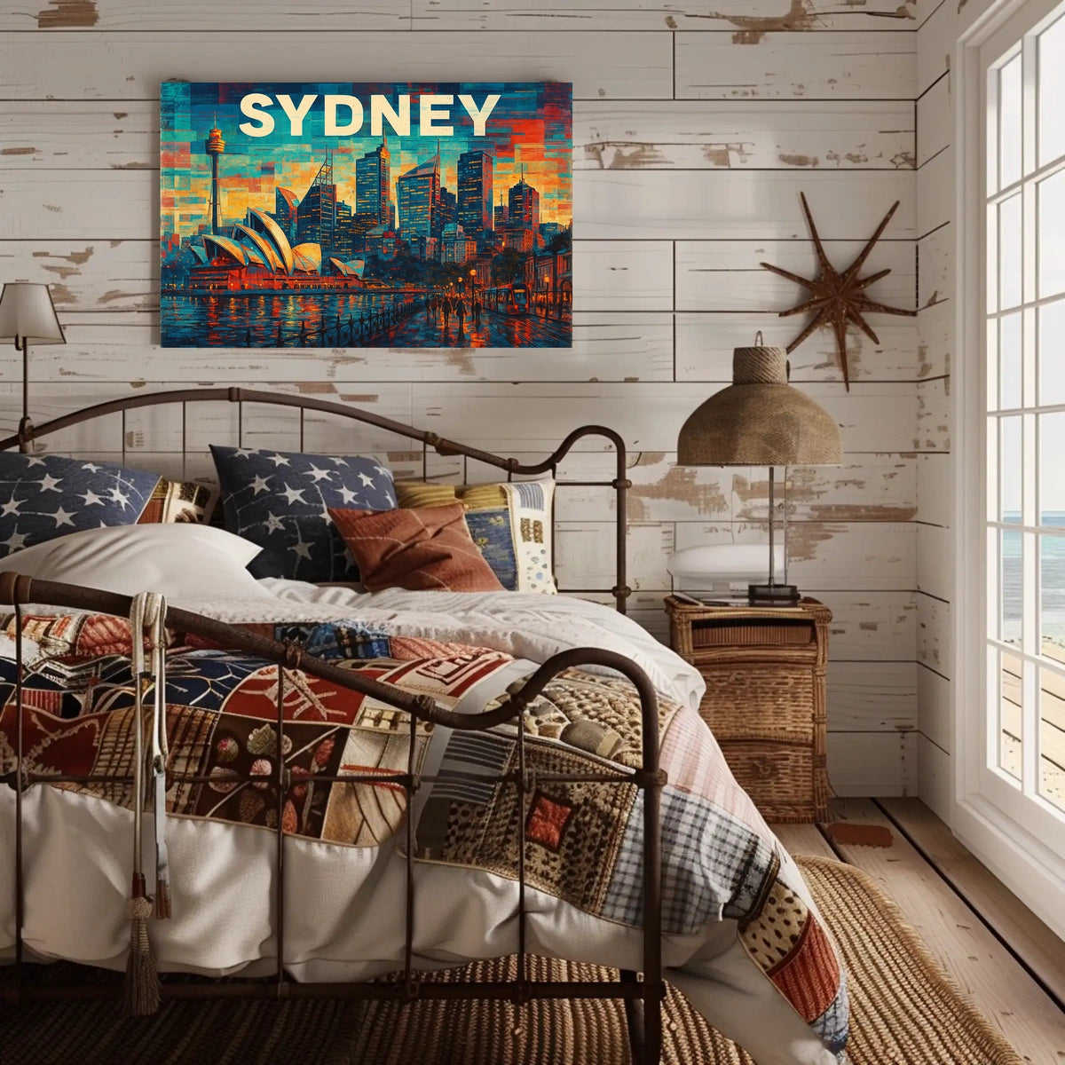 Sydney Skyline Poster