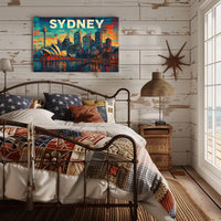 Sydney Skyline Poster