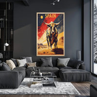 Bull of Strength and Tradition: Cultural or Heritage Poster